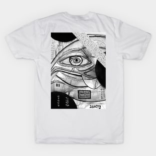 Abstract Uncoloured World T-Shirt